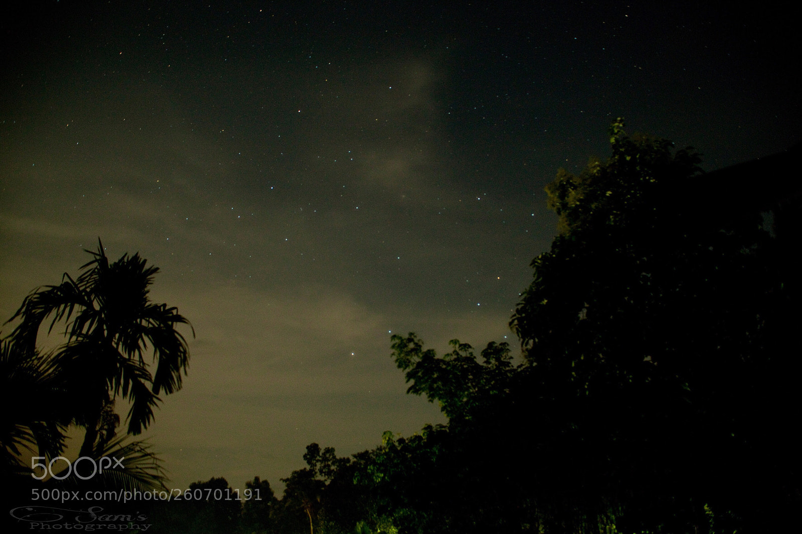 Canon EOS 5D Mark II sample photo. Night sky view  photography
