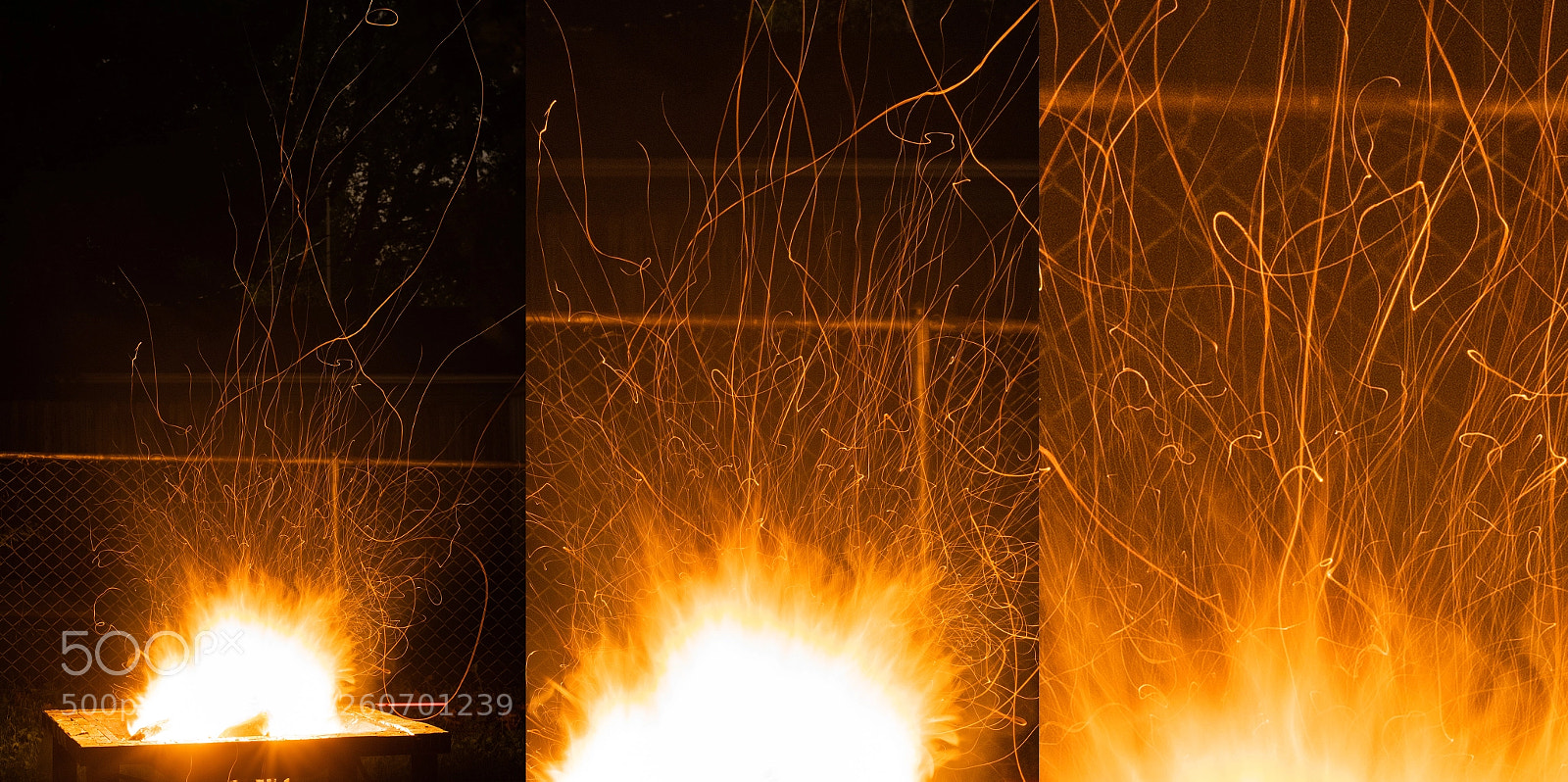 Nikon D500 sample photo. Lit fire photography