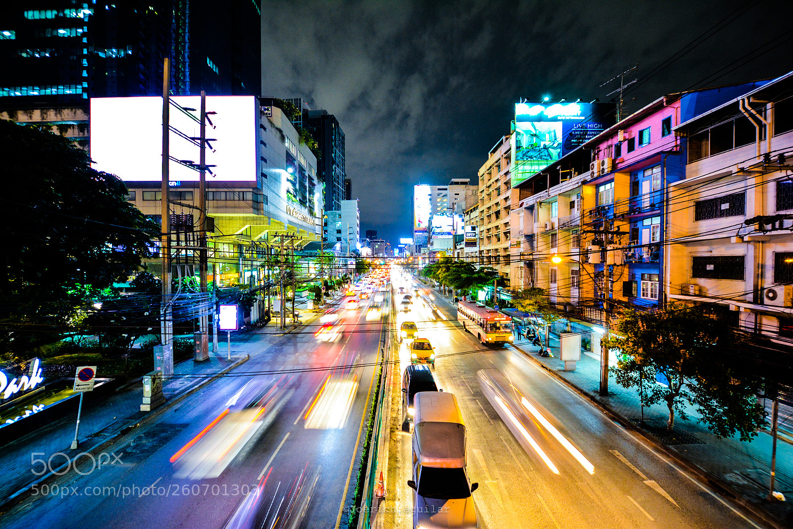 Nikon D5200 sample photo. Bangkok traffic photography