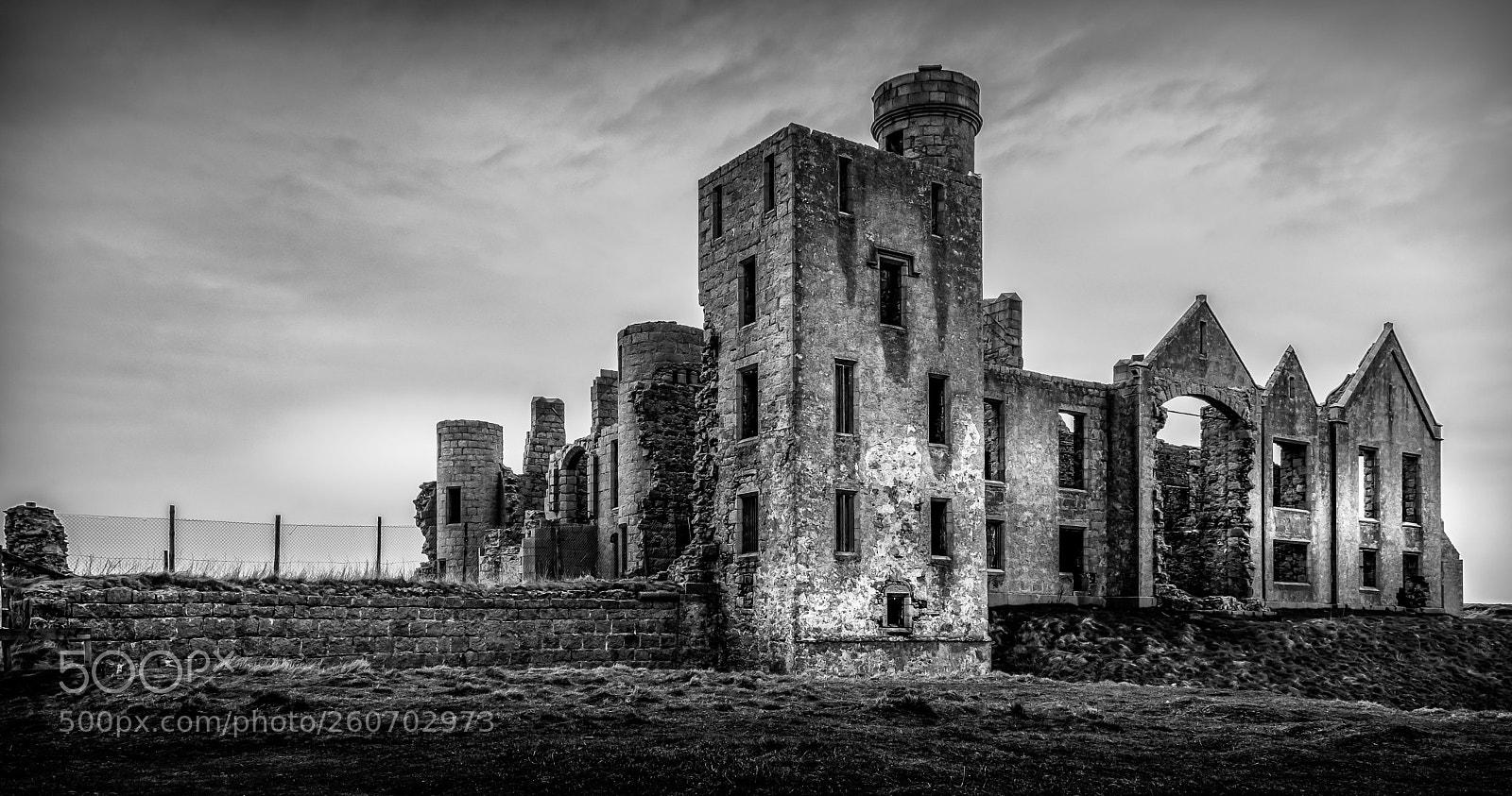 Nikon D7100 sample photo. Slains castle cruden bay photography