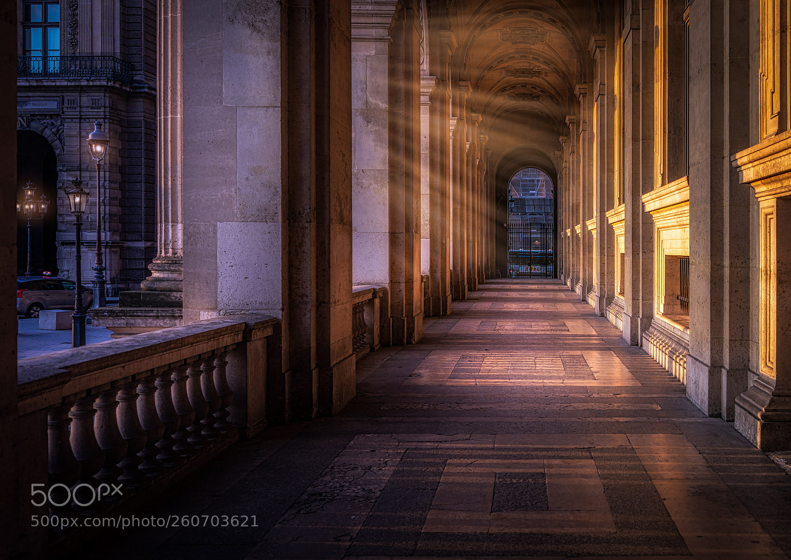 Sony a7R II sample photo. Louvre promenade photography