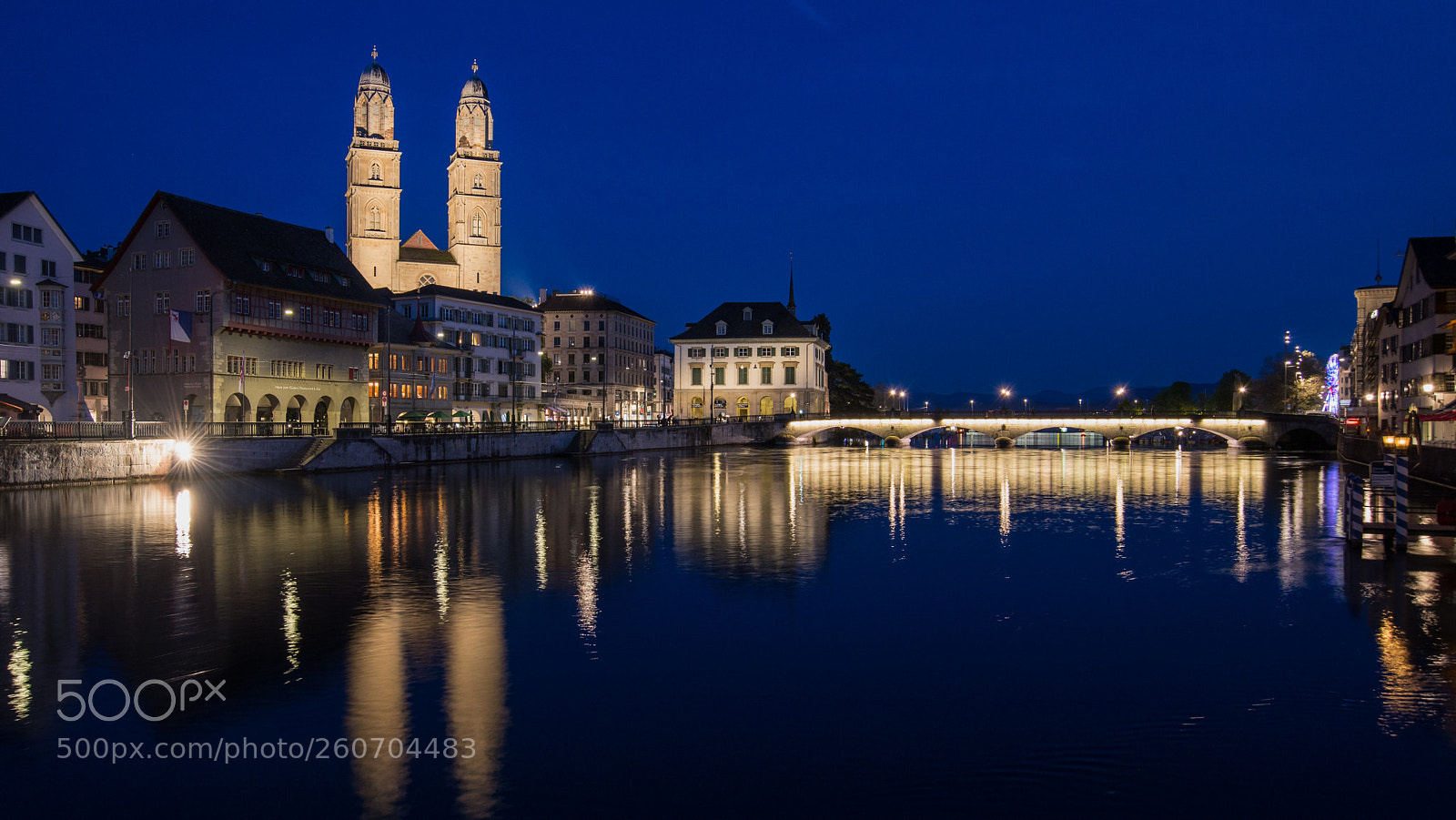Nikon D610 sample photo. Grossmünster zürich photography