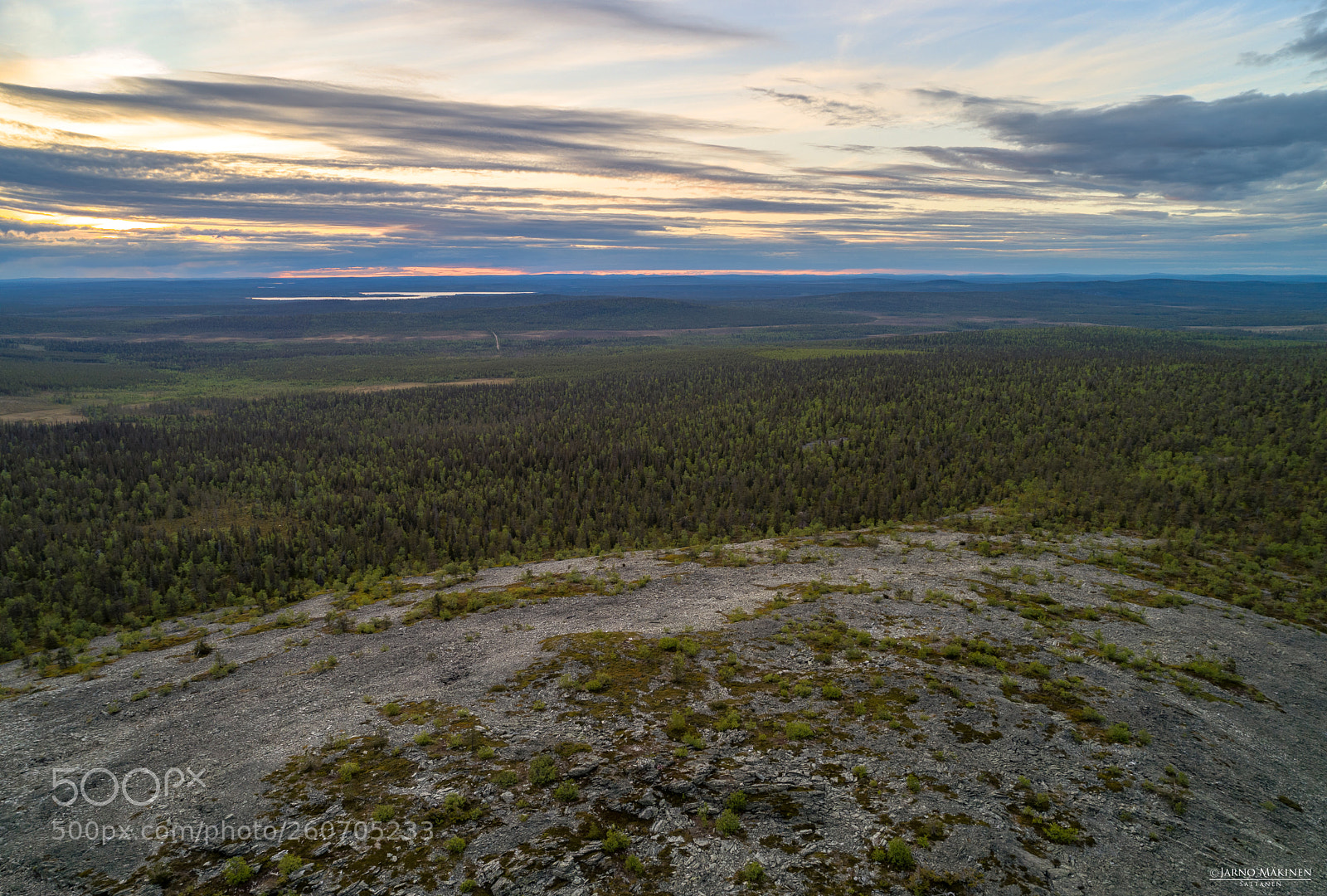 DJI FC6310 sample photo. Midnight sun photography