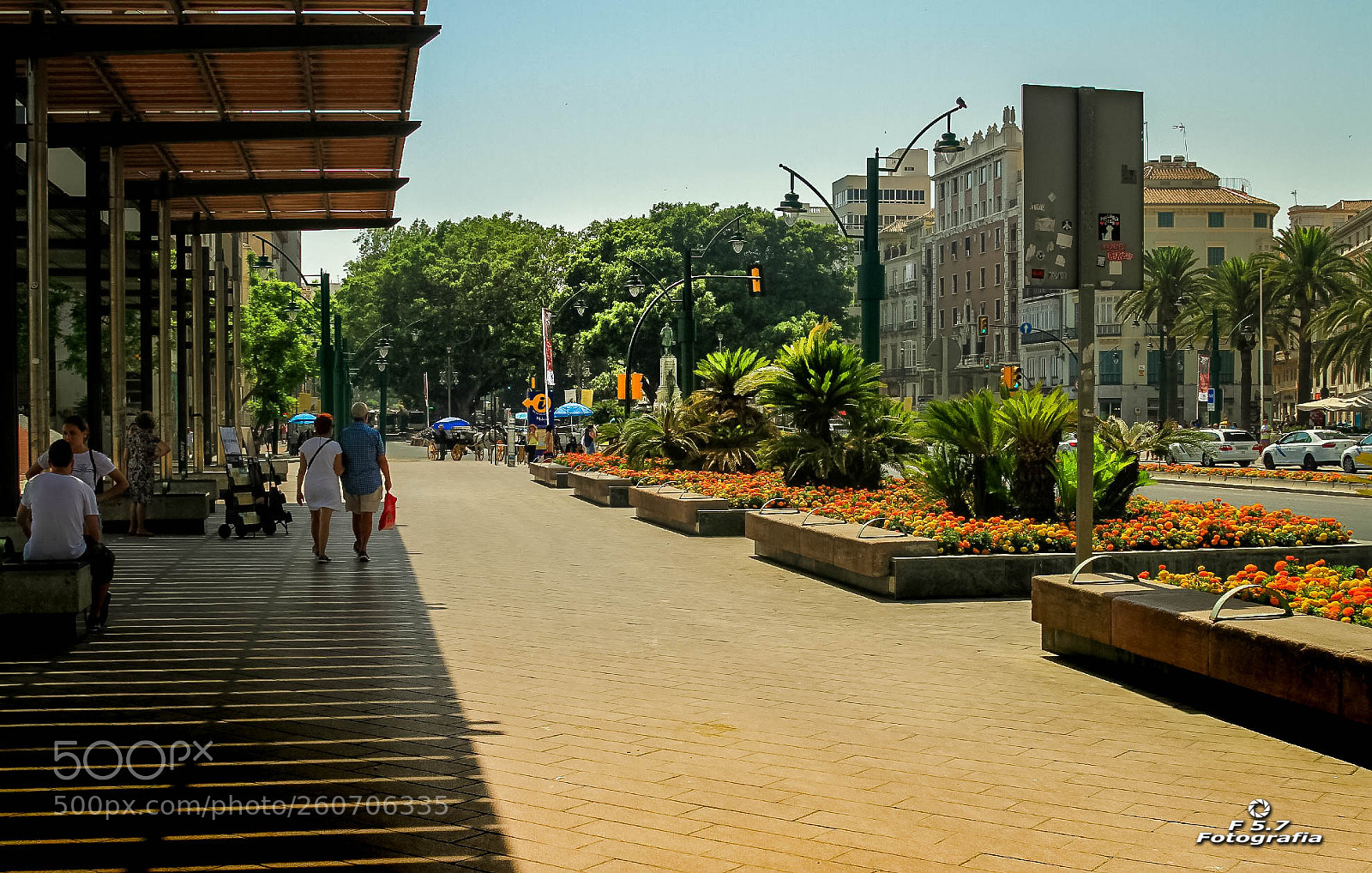 Canon EOS 7D sample photo. Paseo - plaza de photography