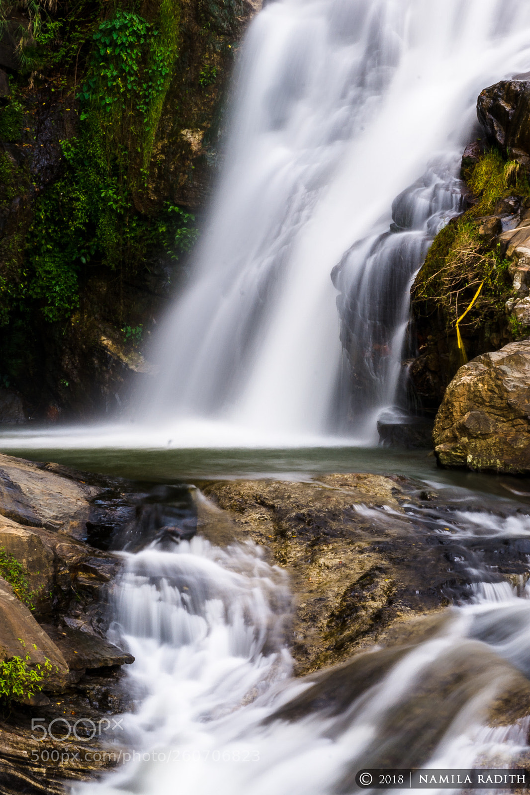 Nikon D7100 sample photo. Closeup of rawana falls photography