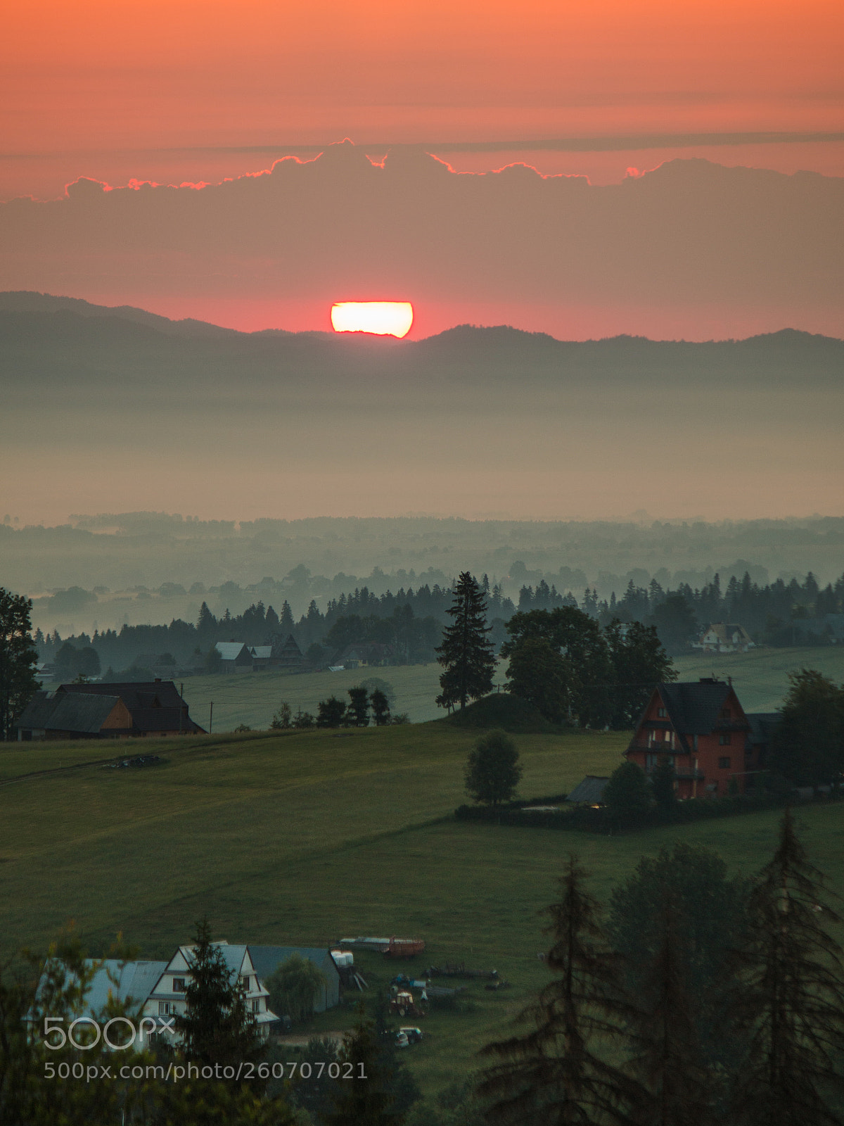 Canon EOS 70D sample photo. Zakopane sunrise photography