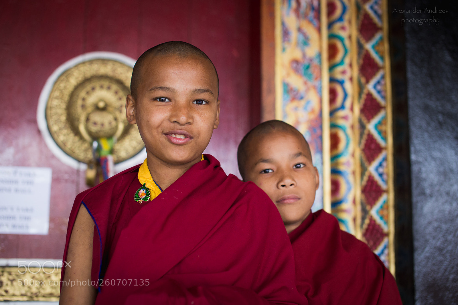 Canon EOS 6D sample photo. Young monks at rumtek photography