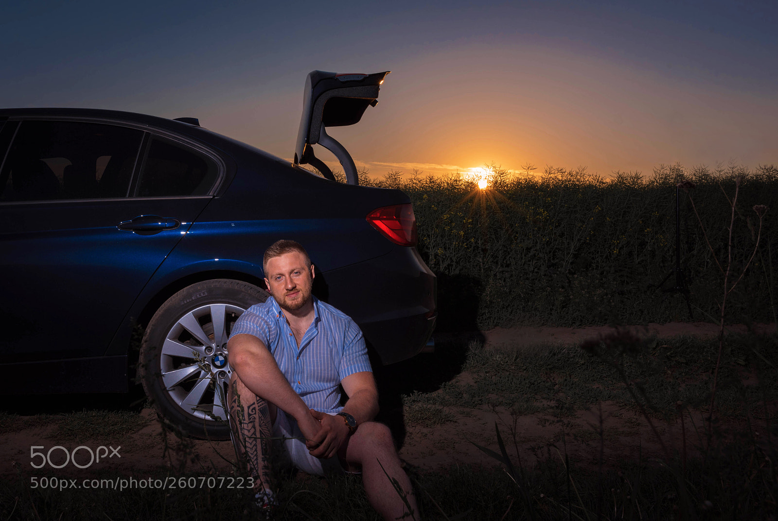 Nikon D810 sample photo. Resting with bmw photography