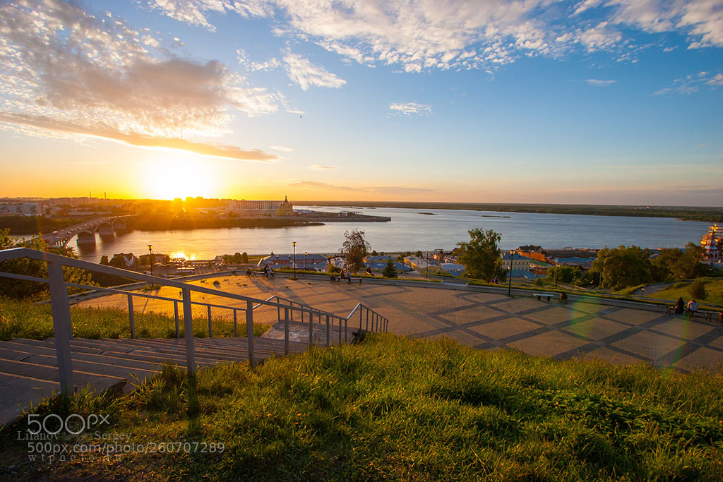 Canon EOS 20D sample photo. Sunset photography