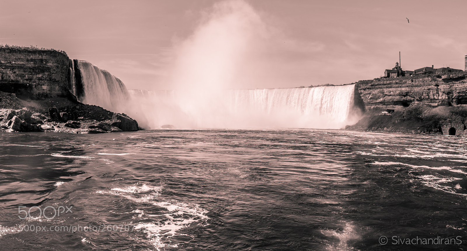 Nikon D5500 sample photo. Niagara horseshoe falls photography