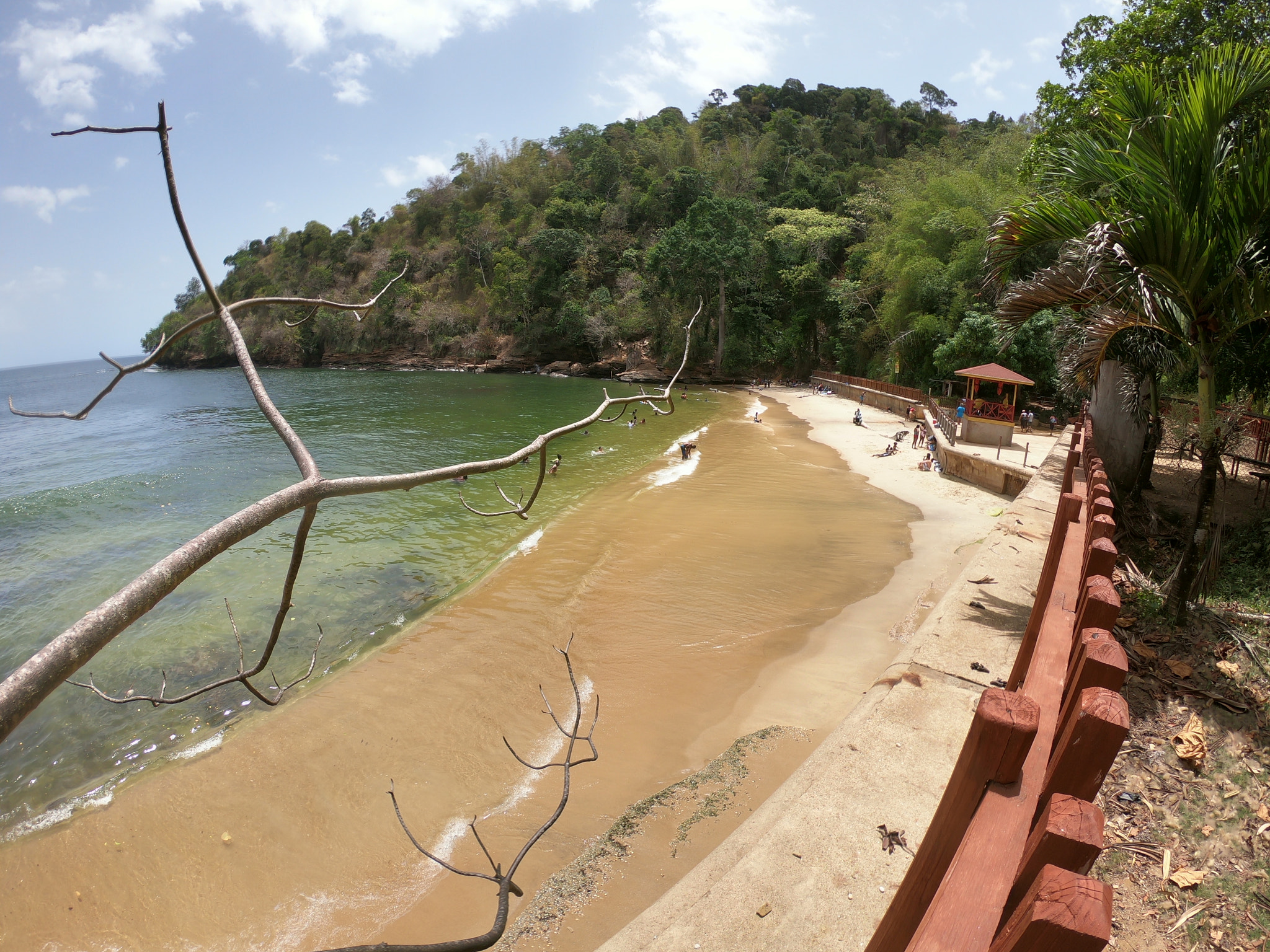 GoPro Hero6 Black sample photo. Macqueripe bay , trinidad and tobago photography