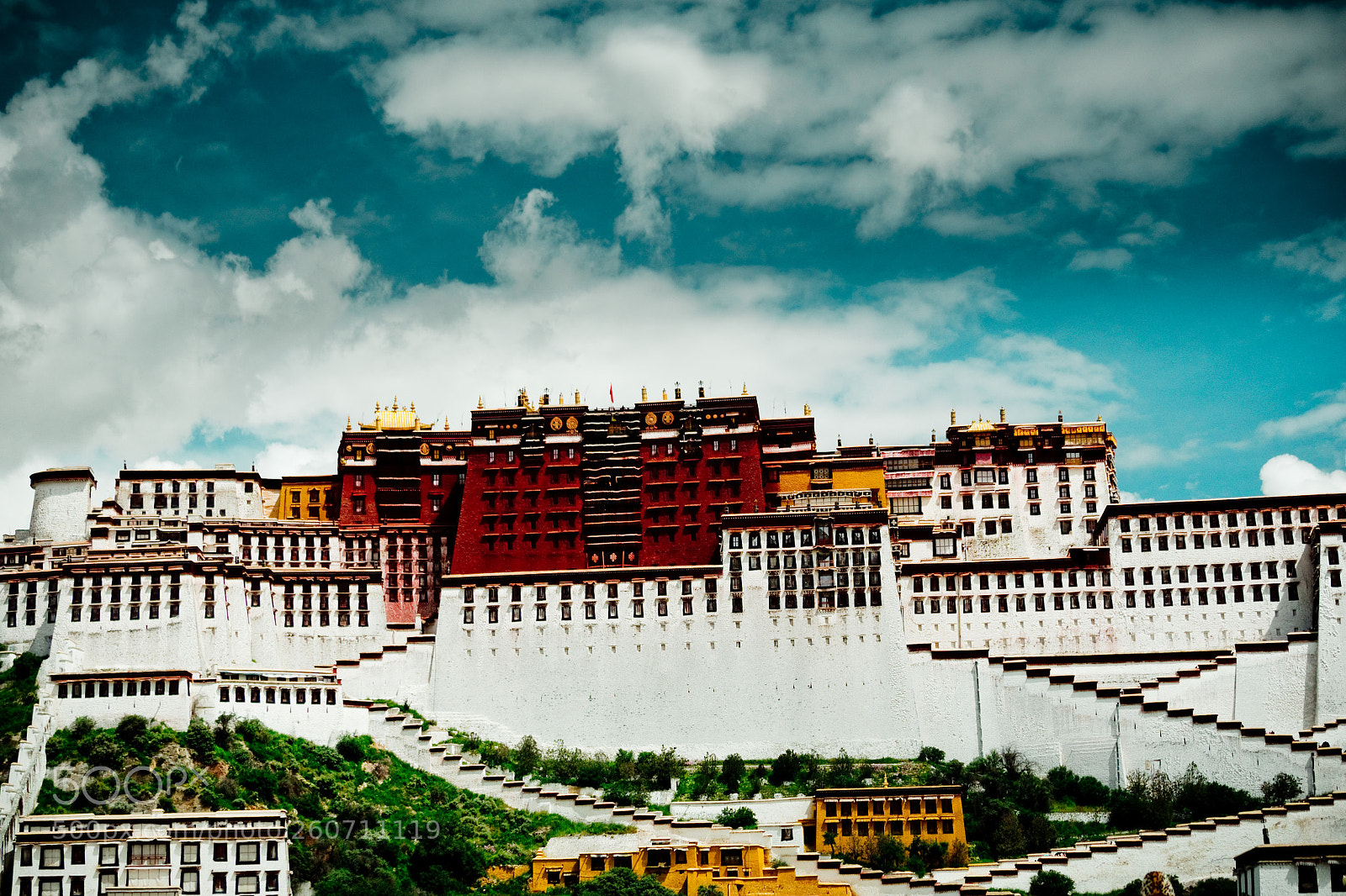 Panasonic Lumix DMC-GH4 sample photo. Potala palace time lapse photography