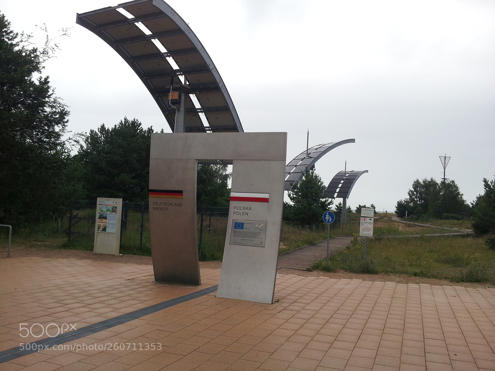 Samsung Galaxy S2 sample photo. Shengen polish-german border photography
