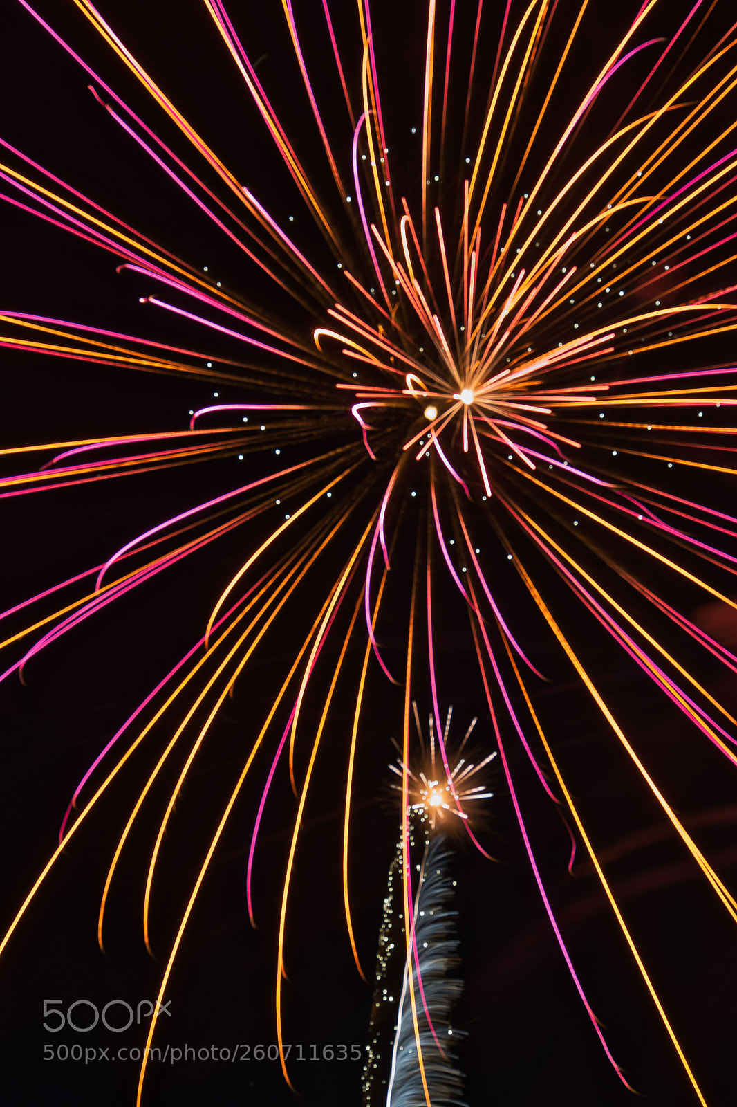 Sony a7 II sample photo. Fireworks photography