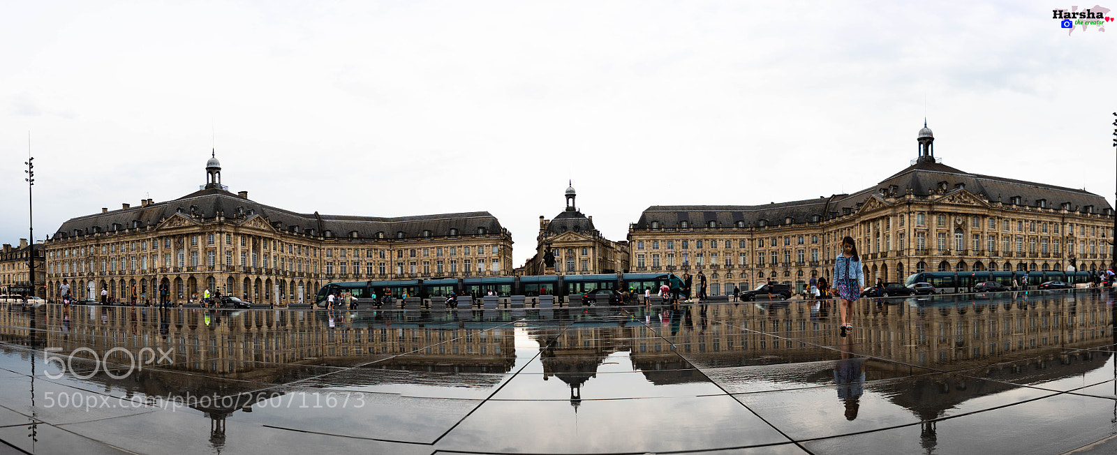 Canon EOS 6D Mark II sample photo. Bordeaux water mirror photography
