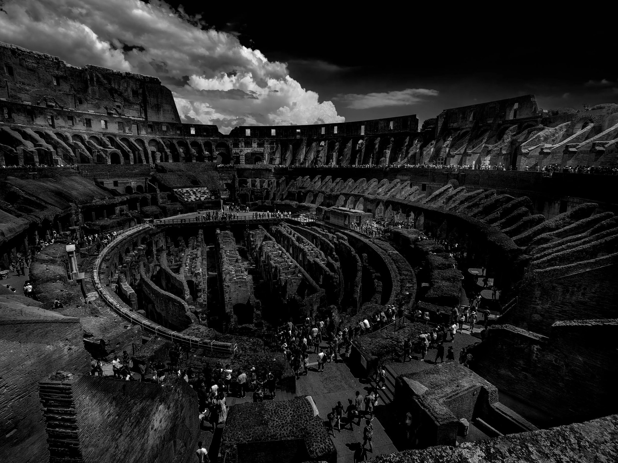 Olympus PEN-F sample photo. Colosseum, roma photography