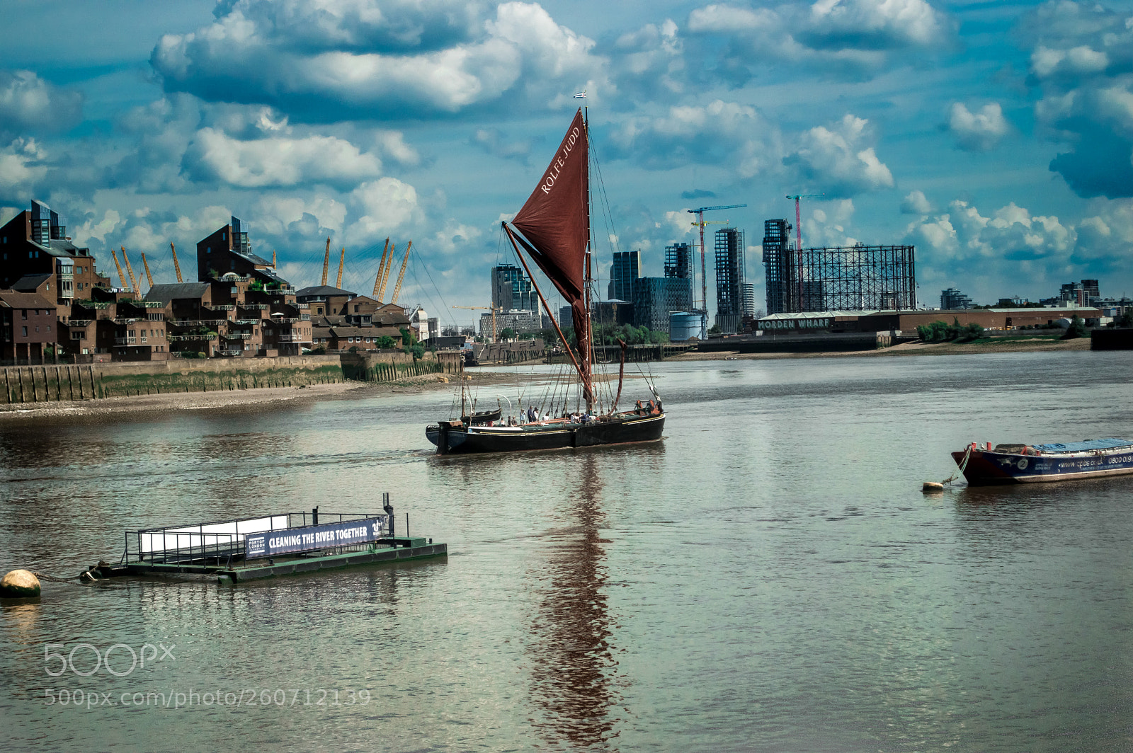 Nikon D3200 sample photo. River thames photography