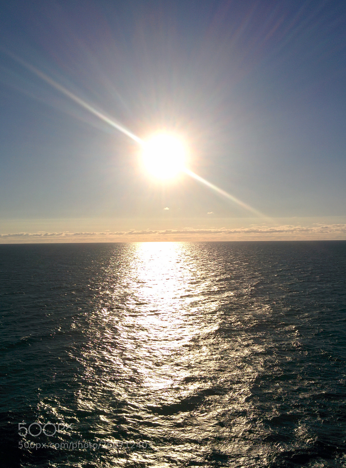 LG Nexus 5 sample photo. North sea sunset photography