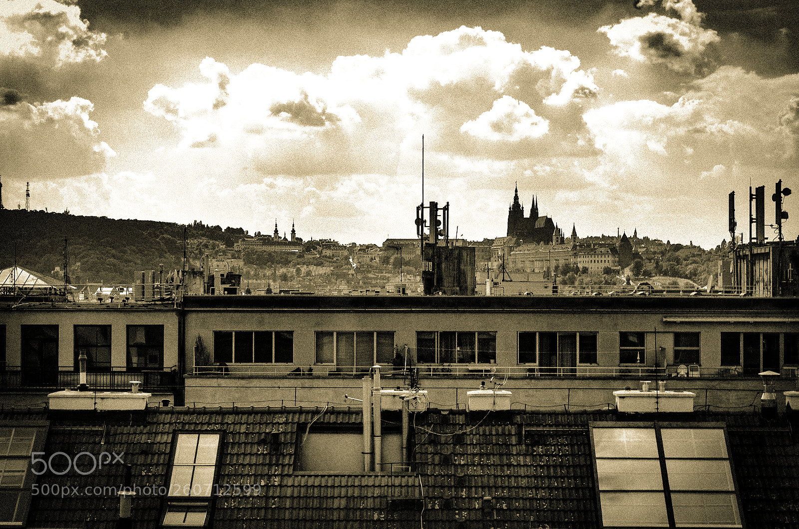 Nikon D7000 sample photo. Prague castle photography