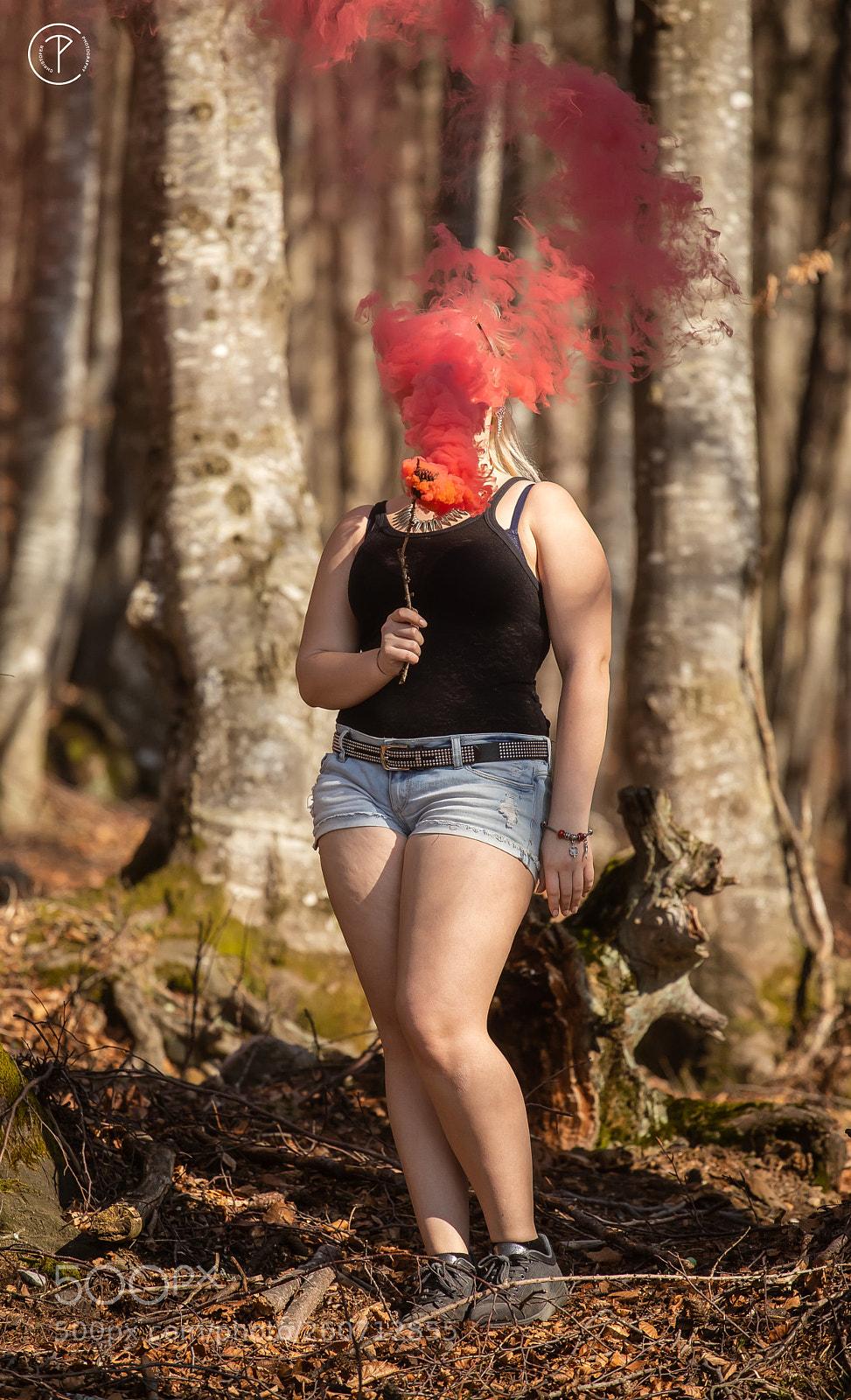 Canon EOS 5D Mark IV sample photo. Red make up photography