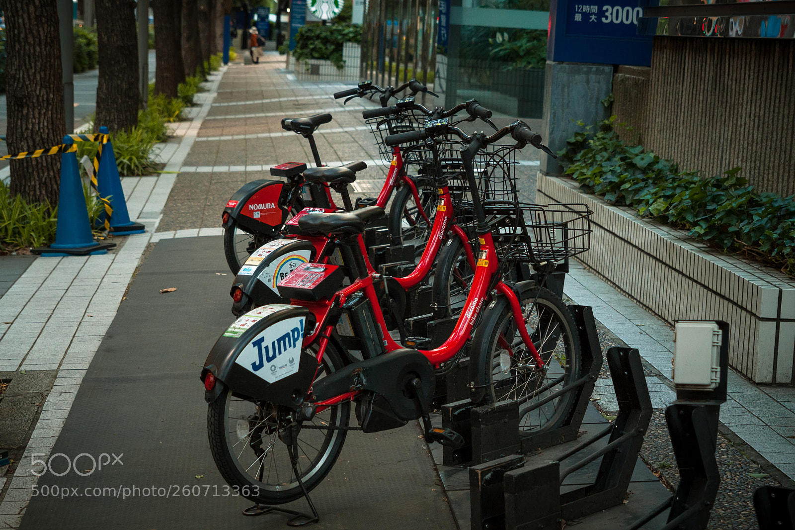 Canon EOS 50D sample photo. Red bicycles photography