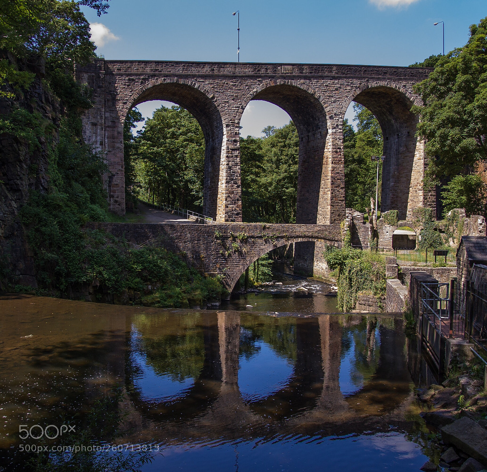 Nikon D40 sample photo. Union road bridge photography
