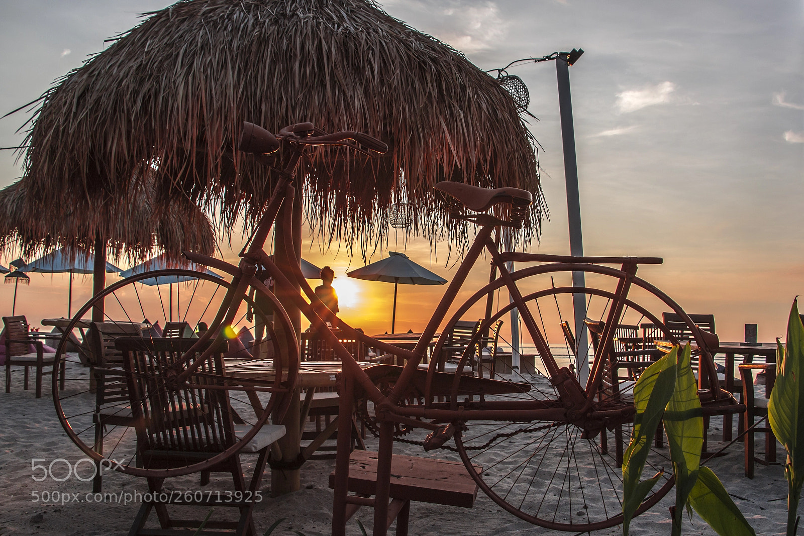 Canon EOS 70D sample photo. Cycle sunset photography