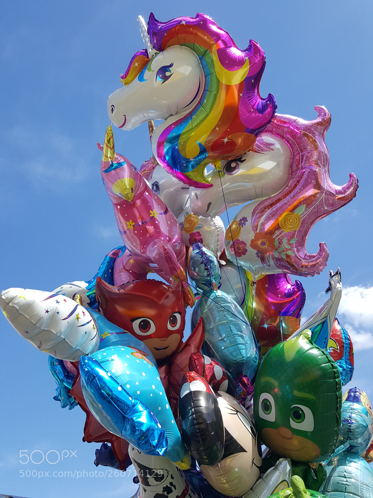 Samsung GALAXY S6 edge sample photo. Ballons in the sky photography