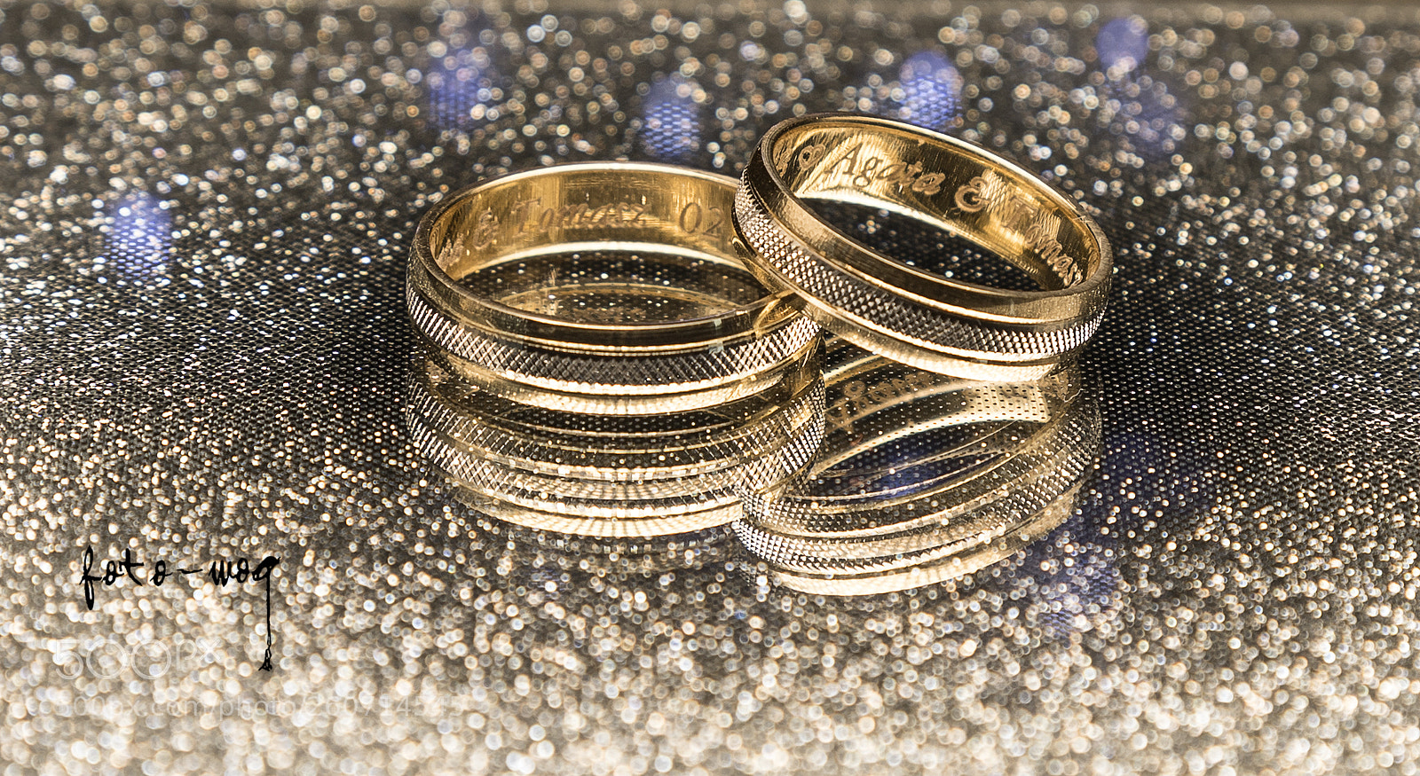 Canon EOS 6D Mark II sample photo. Wedding rings photography