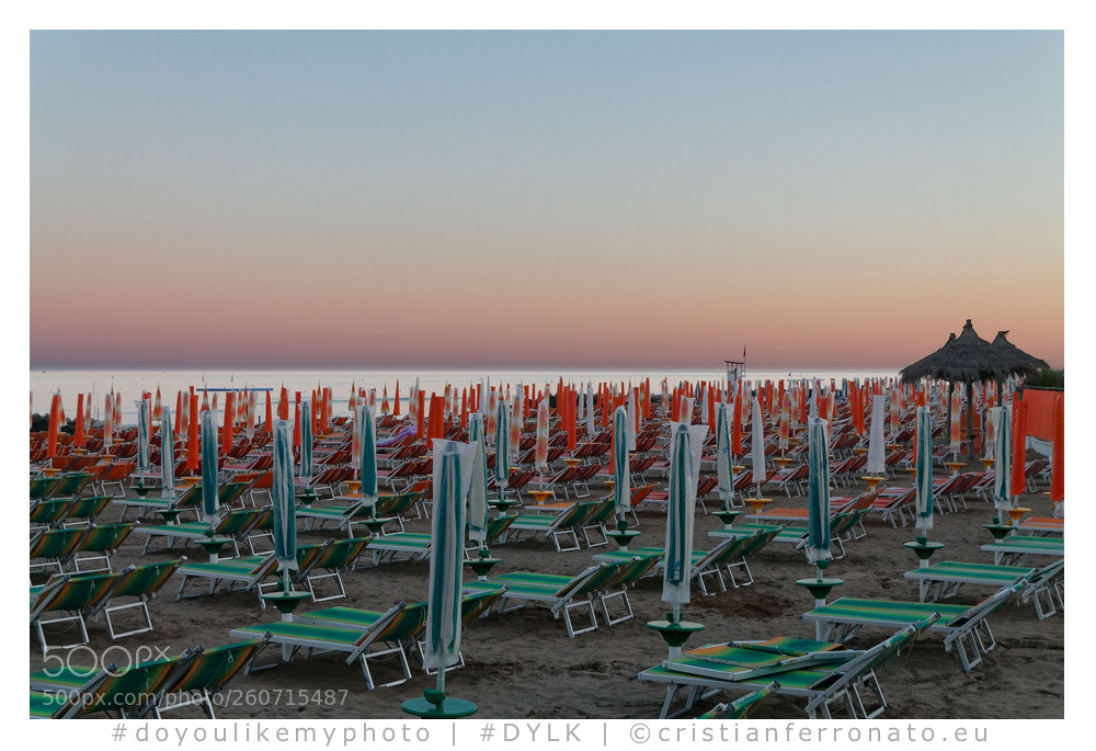 Canon EOS 1100D (EOS Rebel T3 / EOS Kiss X50) sample photo. Caorle sunset photography