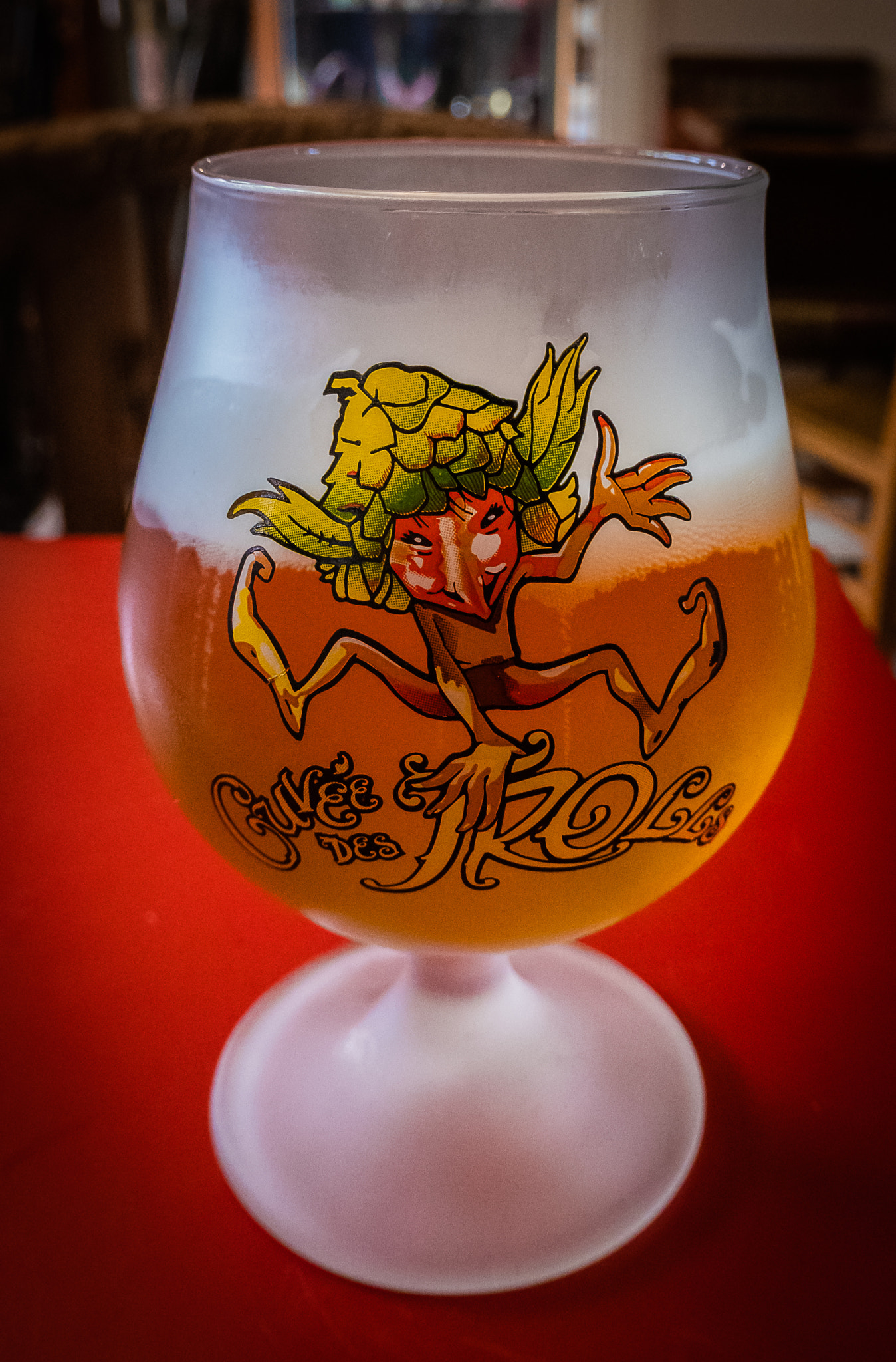 Panasonic DC-TZ200 sample photo. Glass of cuvee de trolls photography