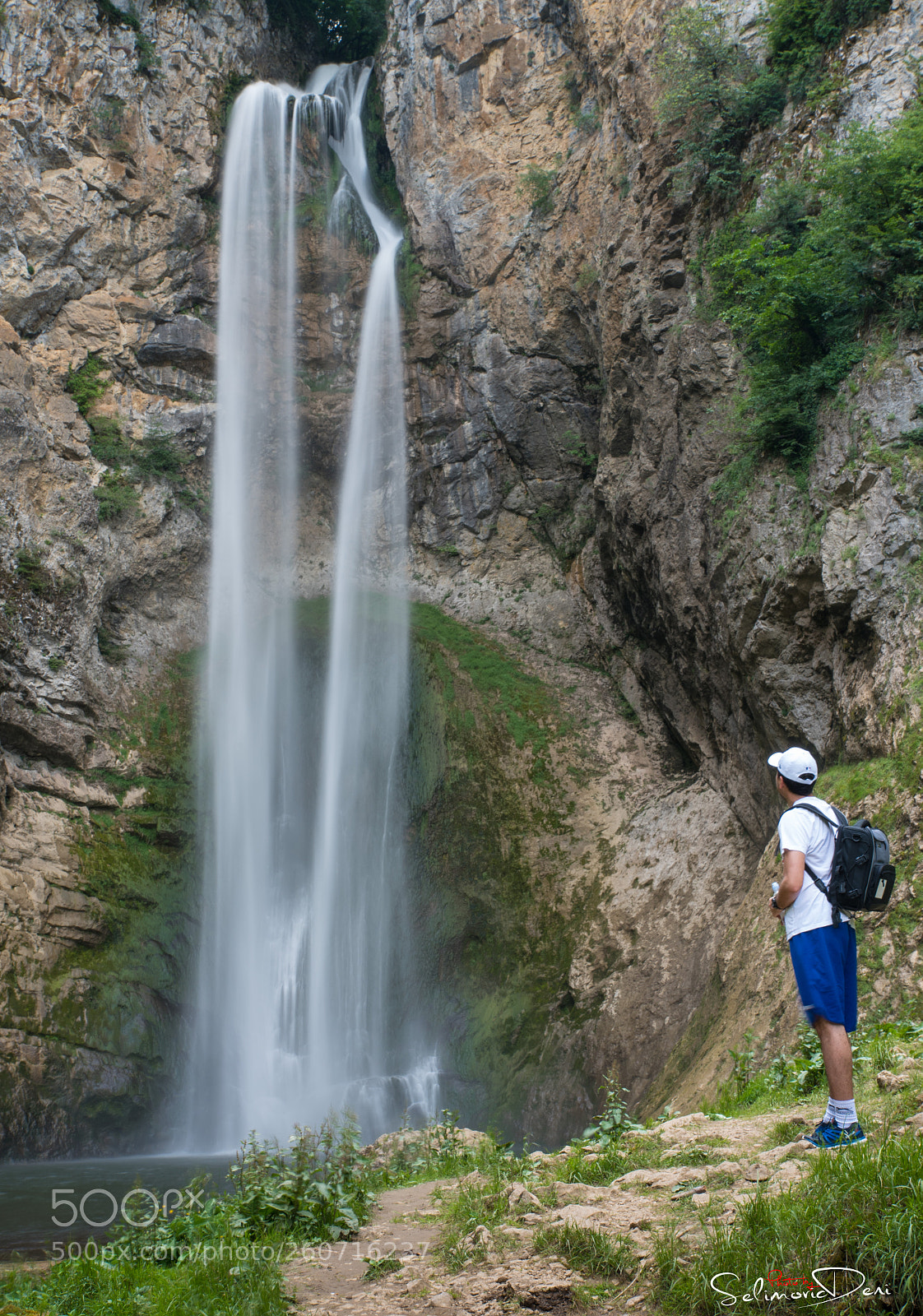 Nikon D750 sample photo. Bliha waterfall photography