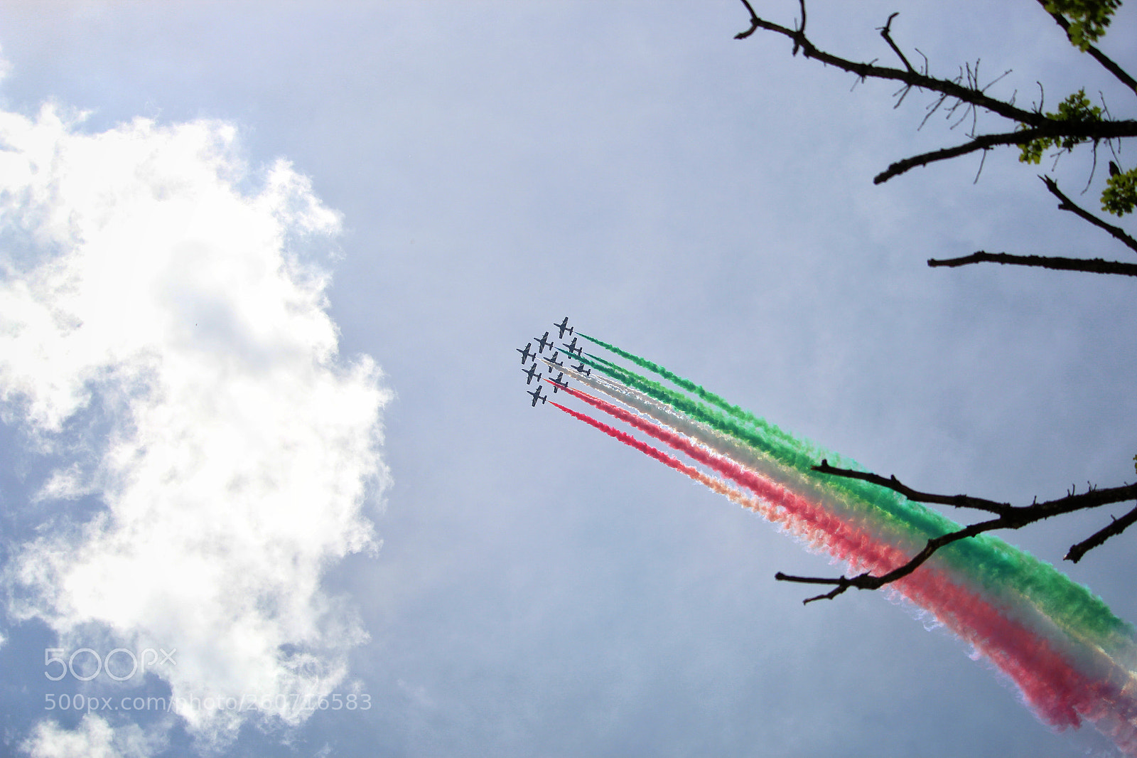 Canon EOS 1300D (EOS Rebel T6 / EOS Kiss X80) sample photo. Frecce tricolori photography