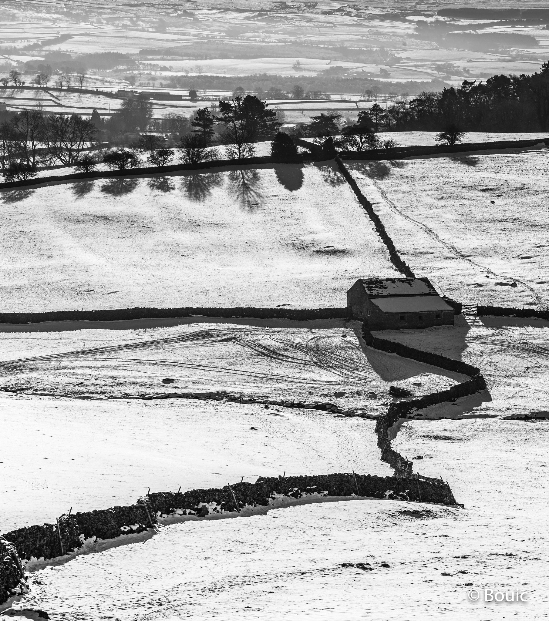 Leica M9 + Elmarit-M 90mm f/2.8 sample photo. Winter in the dales photography