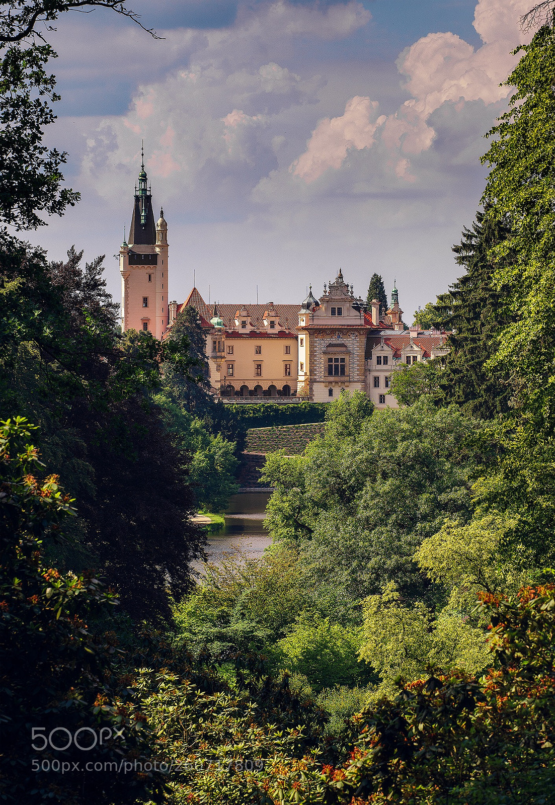 Sony a7 II sample photo. Průhonický zámek. photography