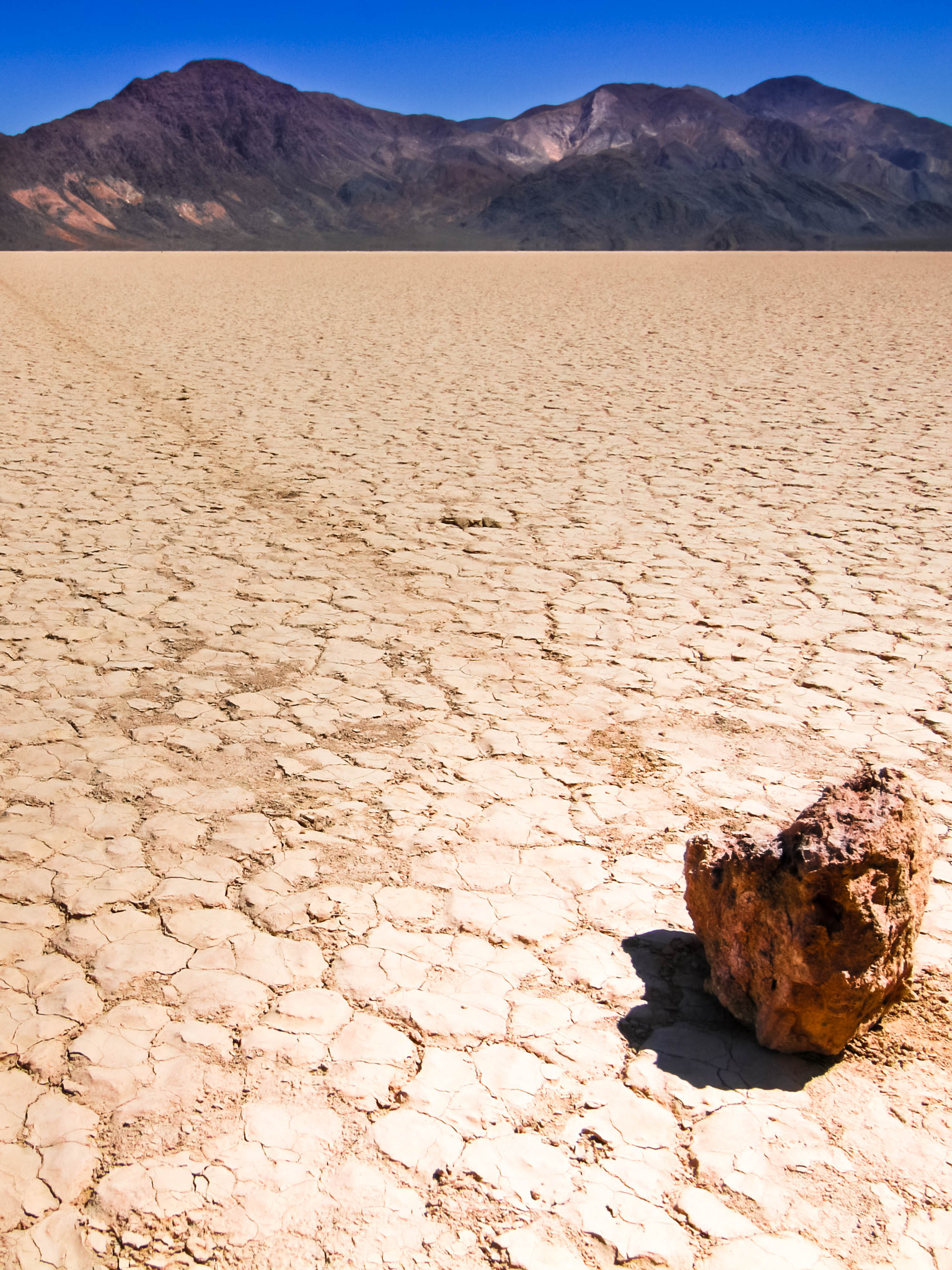 Canon EOS M sample photo. Another moving rock in racetrack playa. photography