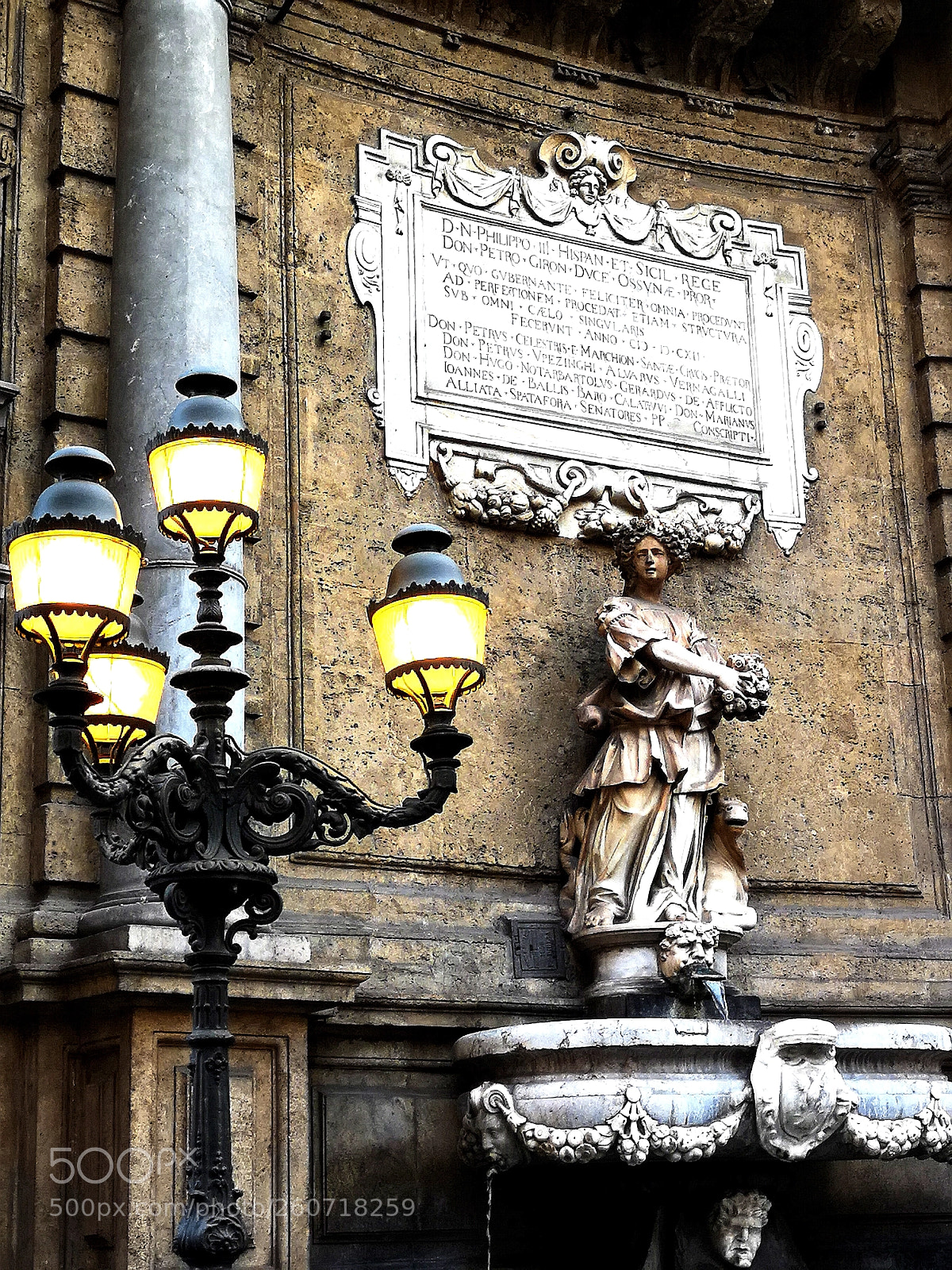 HUAWEI CLT-L09 sample photo. Piazza vigliena ai quattro photography