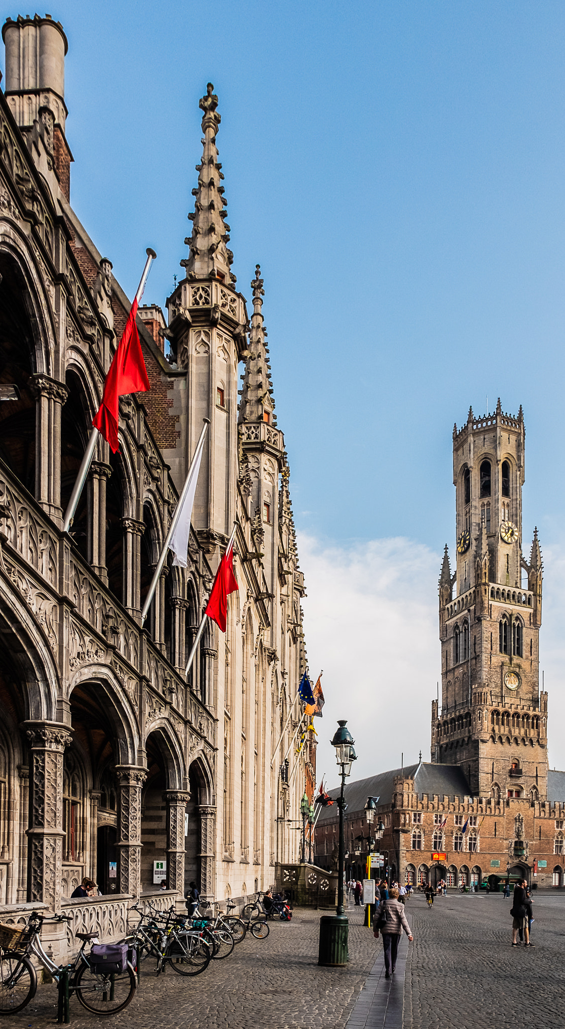 Fujifilm X70 sample photo. Market square (historic bruges) photography