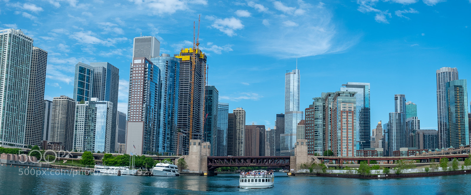 Fujifilm X-T2 sample photo. Chicago skyline photography