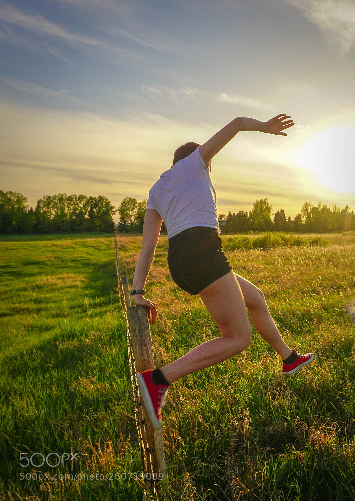 Sony a6000 sample photo. Jumping the fence photography