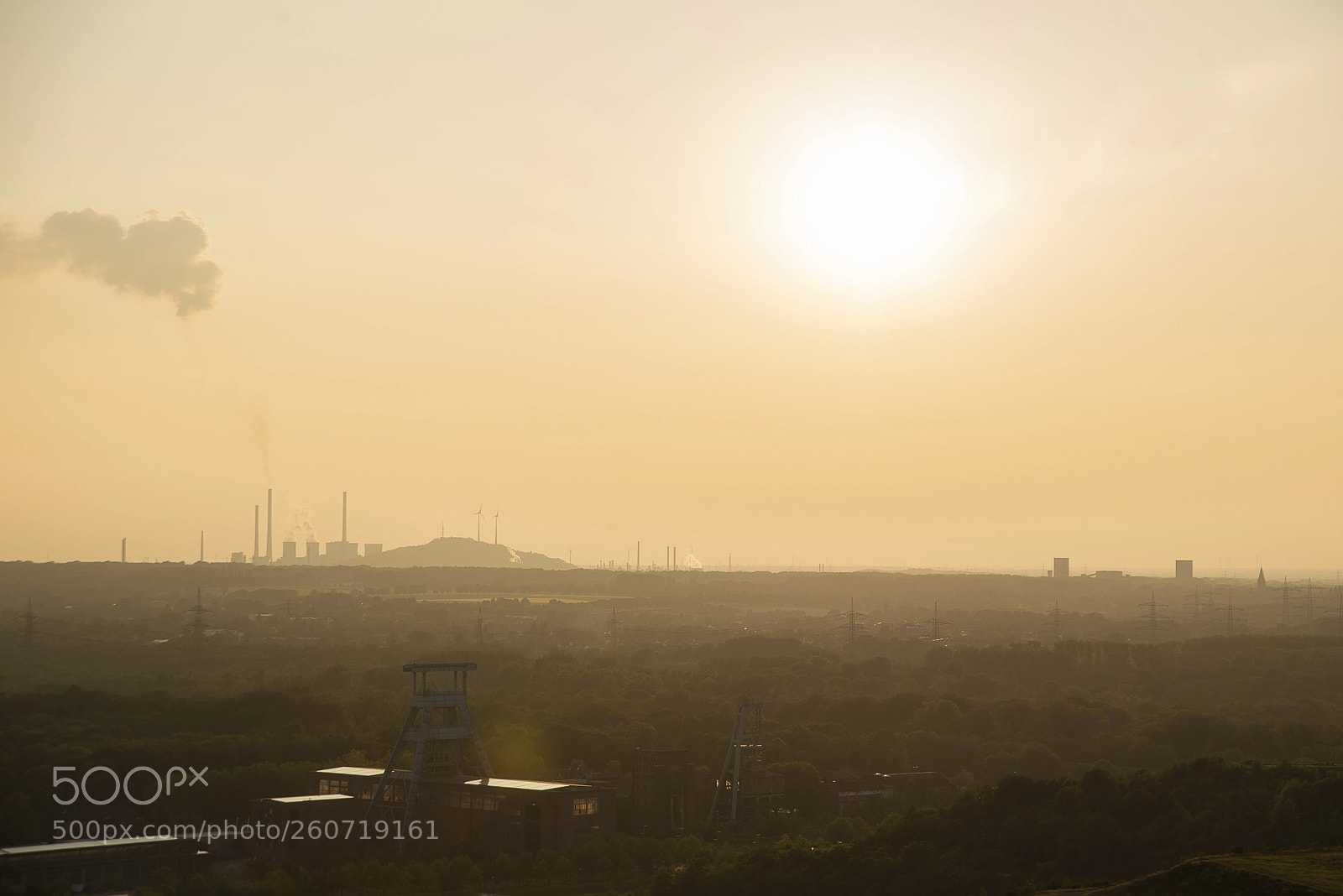 Nikon D750 sample photo. Sunset over the ruhrpott photography