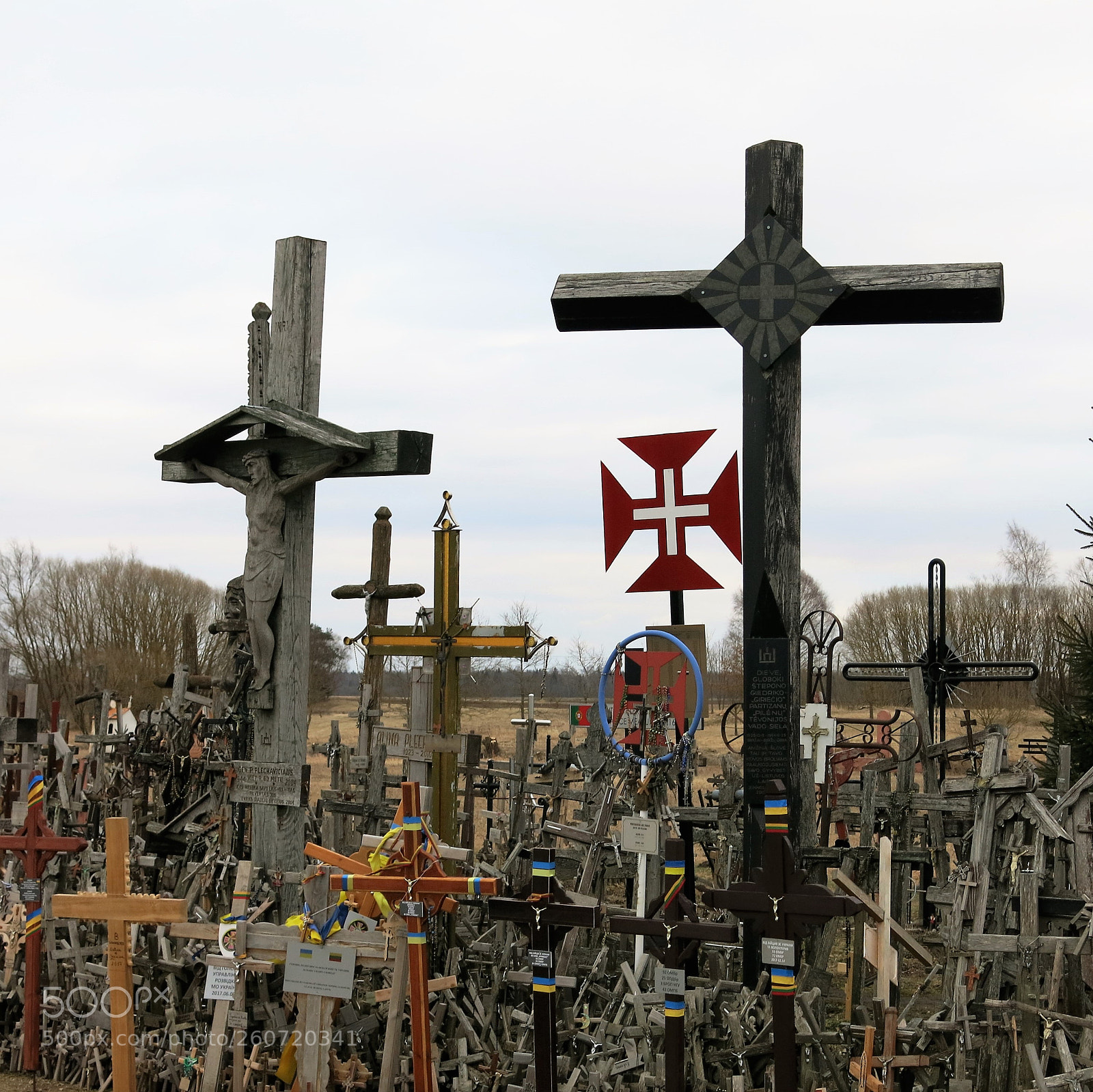 Canon PowerShot G15 sample photo. Hill of crosses photography