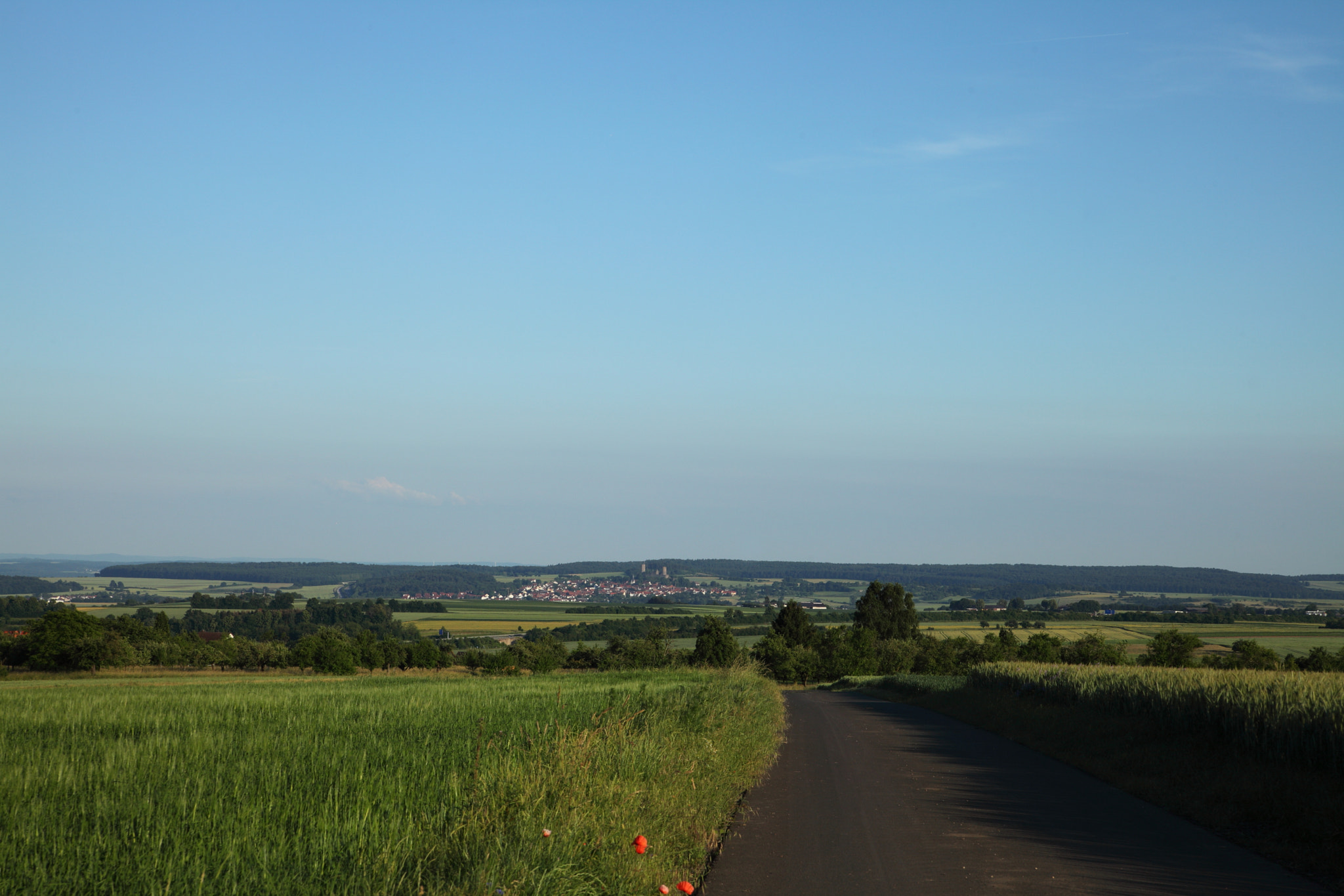 Canon EOS 5D Mark II sample photo. The country road photography