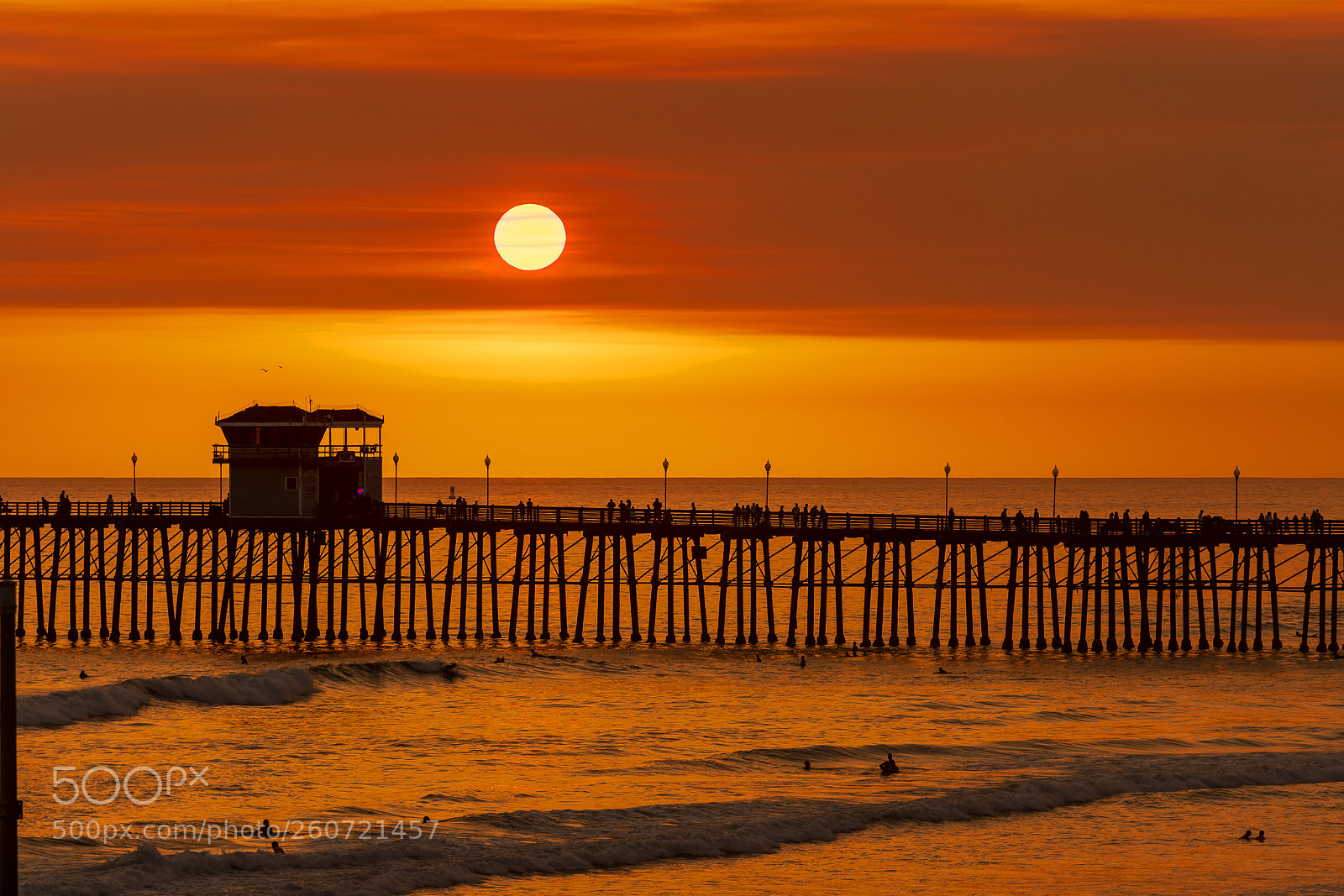 Nikon D500 sample photo. Sunset in oceanside photography