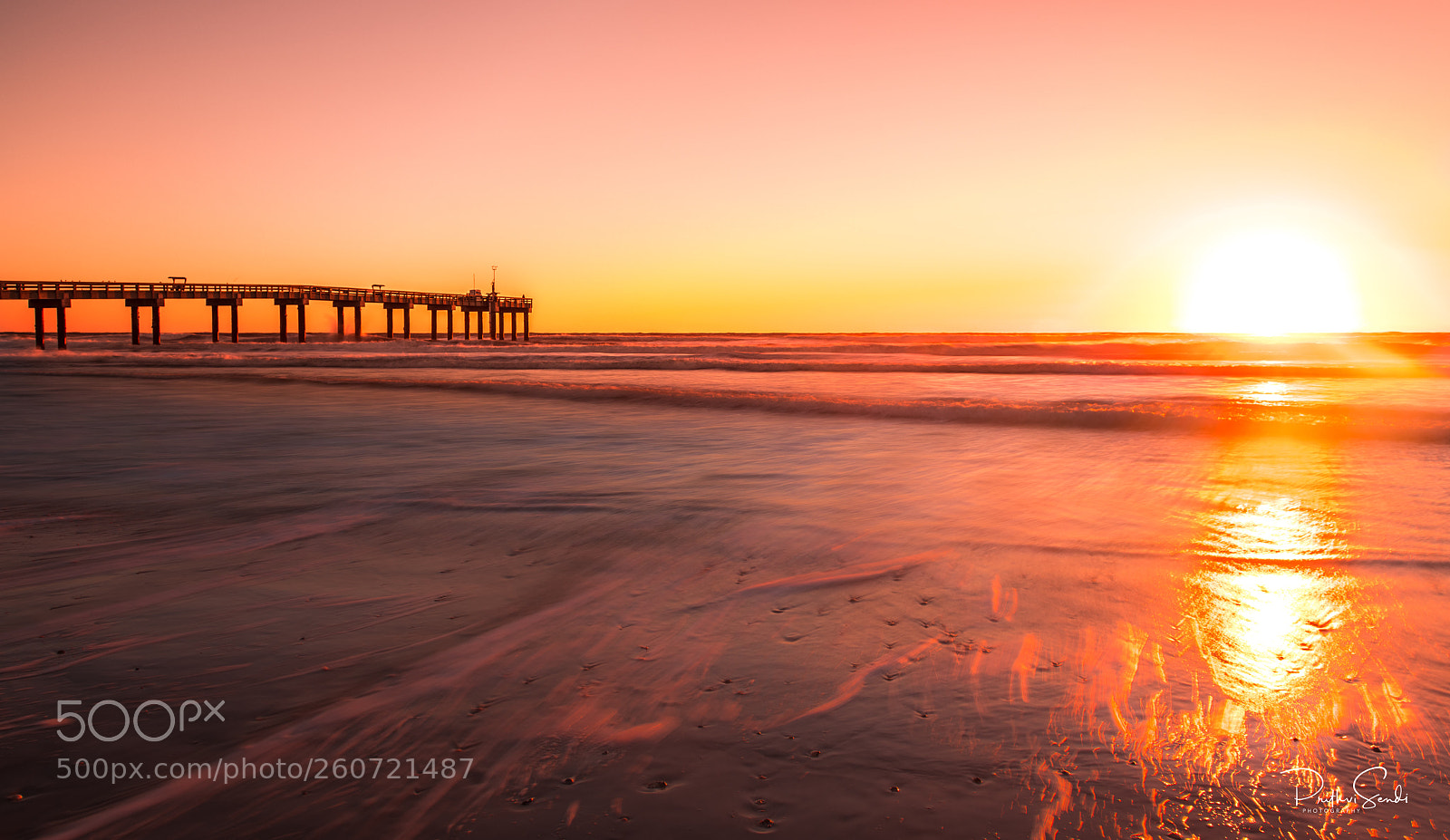 Nikon D850 sample photo. Sunrise at st.augustine pier photography
