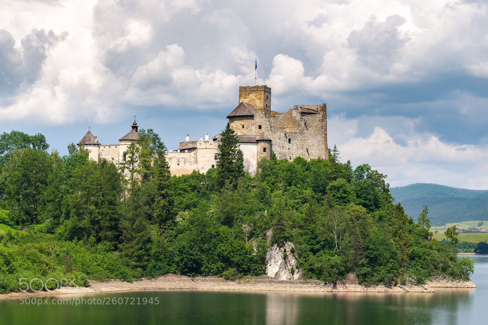 Nikon D610 sample photo. Niedzica castle photography