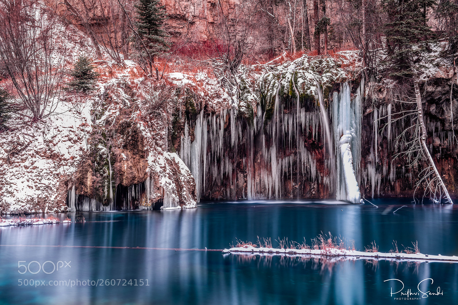 Nikon D850 sample photo. Hanging lake photography