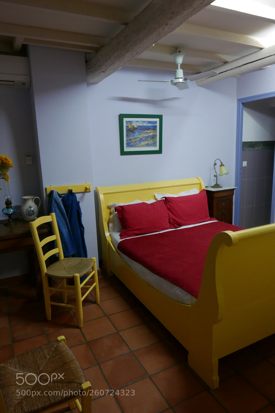 Panasonic Lumix DMC-LX100 sample photo. Chambre van gogh photography