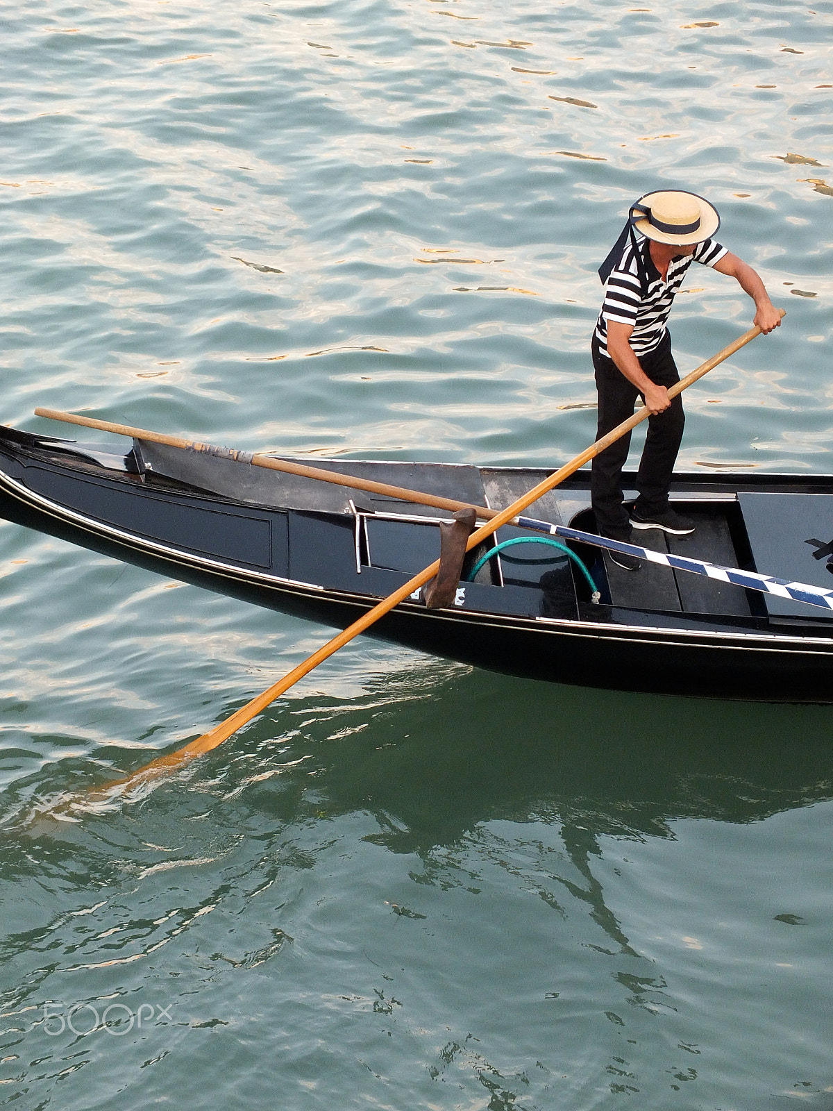 Fujifilm FinePix HS30EXR sample photo. Gondola in venice photography