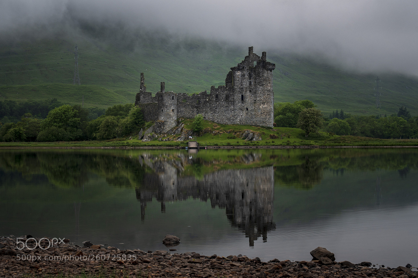 Nikon D500 sample photo. United kingdom, kilchurn castle photography